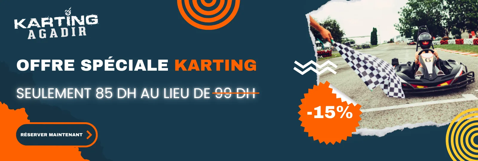 🌟 Une expérience de karting inoubliable (+12 ans, session de 5 min) ! 🌟